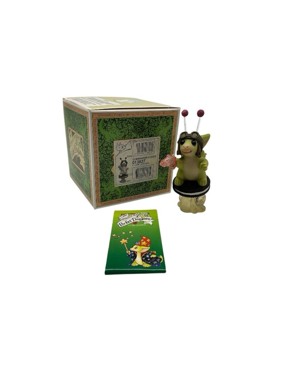 Pocket Dragon "Commander Cookie" Figurine Handcrafted by Real Musgrove Vintage